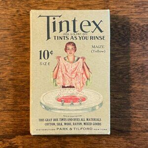 Vintage Tintex Tints As You Rinse; Better Than Smithsonians; Excellent Condition